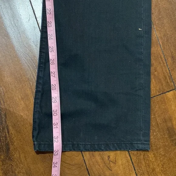 NWT Buffalo David Bitton SAMPLE Black Straight Denim Jeans #B10 - Picture 10 of 11